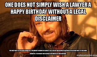 Image result for Lawyer Brithdsy Memes