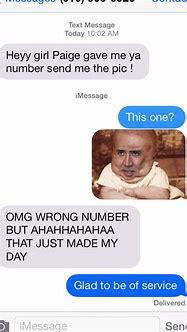 Image result for Wrong Number Text Responses