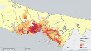Image result for Istanbul Deprem Haritasi