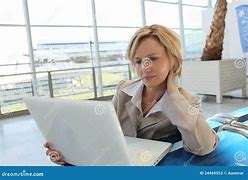 Image result for Woman Waiting at Airport