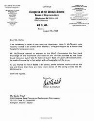 Image result for Letter From Congressman