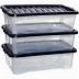 Image result for Heavy Duty Clear Plastic Storage Containers