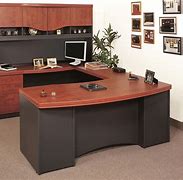 Image result for Office Desk U-Shape