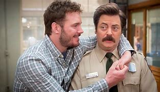 Image result for Parks and Recreation Chris Pratt Bloopers