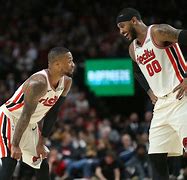 Image result for Damian Lillard Carmelo Anthony