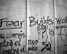 Image result for Roger Waters Fear Builds Walls Quotes