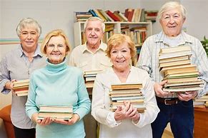 Image result for Elderly Book Club