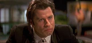 Image result for Travolta in Pulp Fiction