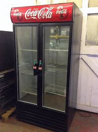 Image result for Coca-Cola Refrigerator Mini with Glass Door