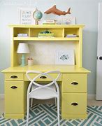 Image result for Writing Desk with Hutch for Small Spaces