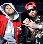 Image result for Tyga and Chris Brown Ustream