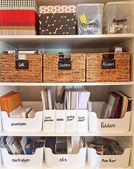 Image result for Home Office Organization Ideas On a Budget in a Small Space