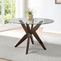 Image result for 48 Round Glass Top Dining Table