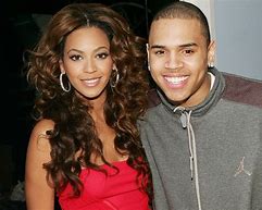 Image result for Chris Brown and Beyonce Knowles