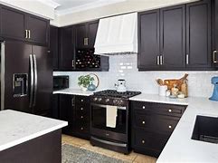 Image result for Show Kitchens with Stainless and Black Appliances