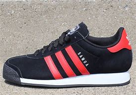 Image result for Red and Black Samoa Adidas