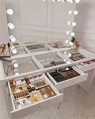 Image result for Makeup Table Ideas