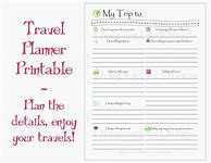 Image result for Free Printable Vacation Itinerary Template