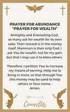 Image result for Money Prayer