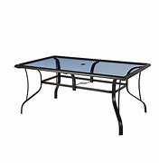 Image result for Glass Top Patio Table