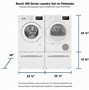 Image result for Bosch Stackable Washer Dryer Combo 300 Series