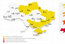 Image result for Ukraine War Map in English