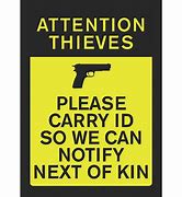Image result for Funny Gun Signs