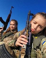 Image result for Ukrainian Woman Soldier
