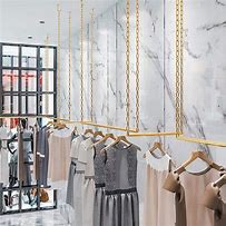 Image result for Luxury Store Black Gold Hanger