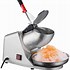 Image result for Costway Electric Stainless Steel Ice Crusher Maker Machine Professional Tabletop