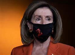 Image result for Nancy Pelosi Wearing Mask