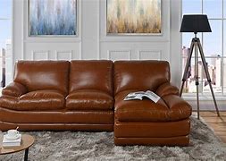 Image result for Leather Sofa Chaise Cushions