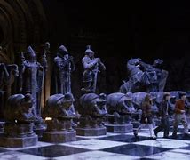 Image result for Harry Potter Wizard Chess Scene