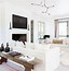 Image result for Modern Living Room with White Sofa