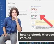 Image result for How to Check MS Office Version
