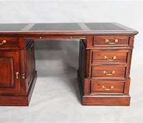 Image result for Vintage Wooden Desk Front View