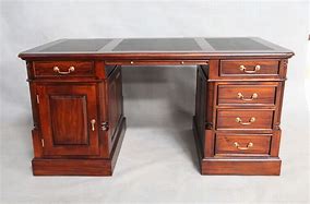 Image result for Wooden Desk with Drawers Auckland