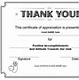 Image result for Thank You Award