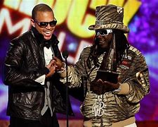 Image result for T Pain and Chris Brown Smile