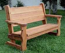 Image result for Rustic Outdoor Bench Plans