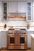 Image result for Country Kitchens with Copper Appliances