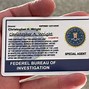 Image result for FBI Agent Card Sizes