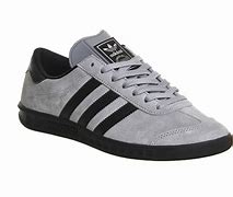 Image result for Adidas Gray Black Tennis Shoes