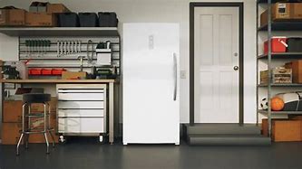 Image result for Garage Cabinets Refrigerator