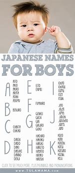 Image result for Japanese Men Names