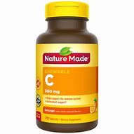 Image result for Chewable Vitamin C