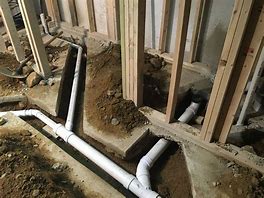 Image result for New House Underground Plumbing