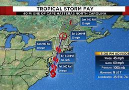 Image result for Tropical Storm Fay