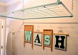 Image result for Laundry Room Clothes Hanger Rack