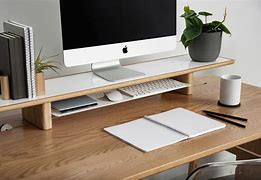 Image result for white wood desk with drawers